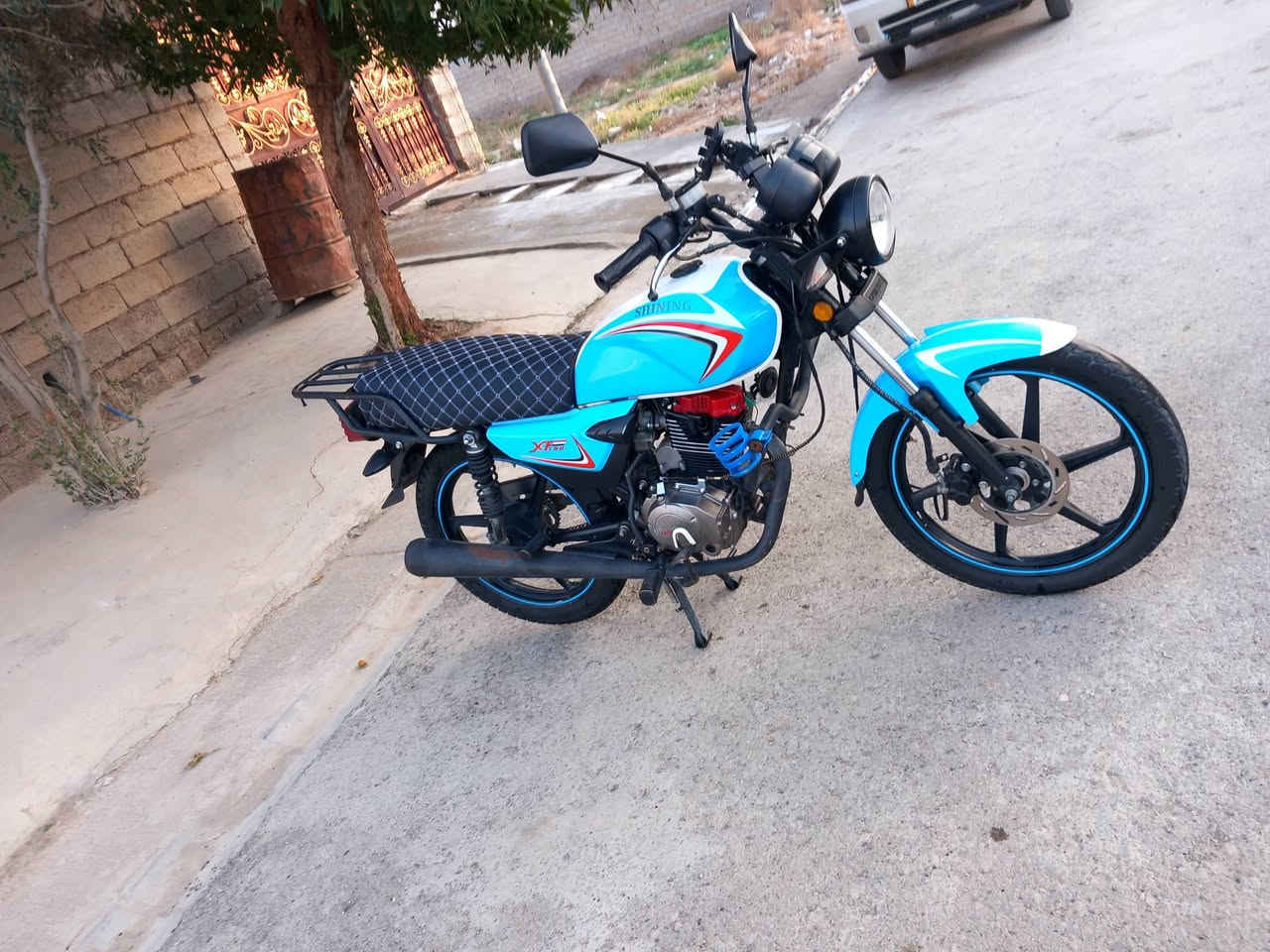 راجه شاينك مديل 2023 دراجه مكفوله كفاله اي نقص مابيها السعر 900 وبيها مجال حك جيه اوراق صولي شرط ترقم  الاستفسار على رقم(***********) مكاني ديالى الخالص هبهب
