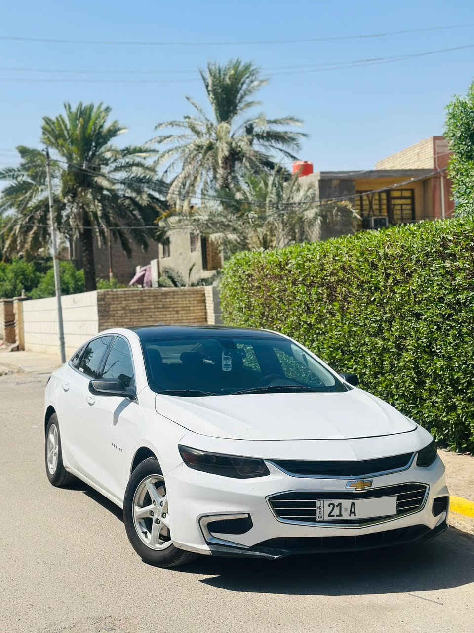 السلام عليكم ورحمة الله وبركاته
#للبيع_او_المراوس

سيارة شوفرليه / ماليبو موديل 2017 
محرك 1500 تيربو
كير AT
بصمات عدد ٥ 
حادثها بنيد شطح + جاملغ امامي ايسر + الباب خلف السائق @إشارة
السونار موجود
رقم مميز / سليمانية 
السنوية باسمي لغاية 2029
السعر 80
اتصال او واتساب ***********
بغداد - مجمع بسماية 
@إشارة
