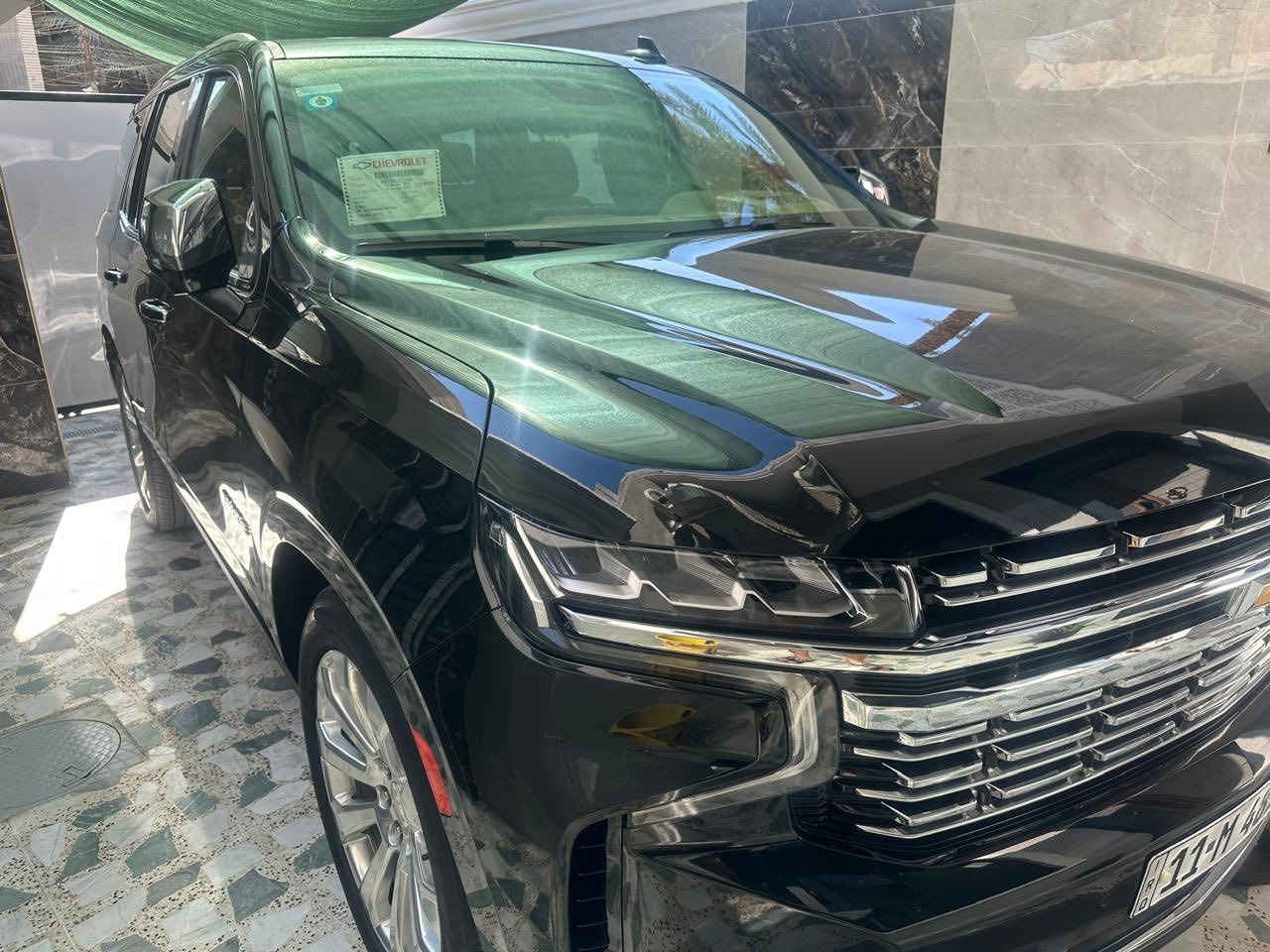 سلام عليكم
تاهو PREMIER 2023

برايمر ❗️

سياره فول جداده تأخذها ربع ما تصرف عليها 
ماشيه 31
بانوراما 

بصمه 

جكات 

كراسي كهرباء وخزن +هزاز 

رادرات امامي جانبي + نقطه عمياء

داخل جكليتي + اسود 

سياره مفوله للأخير بأعلى مواصفات معروفه البرايمير 

كفاله عامه حتى من شخط ❗️

السعر 590 💲 

لاستفسار ***********
