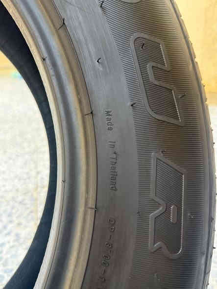 تخم تايرات جارجر واوباما تايلندي انتاجه نهايه ٢٤ الحجم ١٧  ٦٥  ٢١٥ للبيع *********** السعر ٢٢٥ الف
