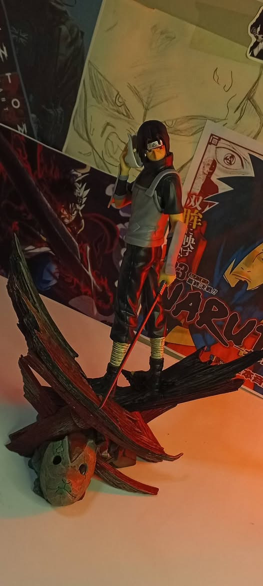 متوفر مجسم 
ايتاشي من انمي ناروتو 
طول المجسم 40 cm 
تفاصيل جداً عاليه 
سعر خاص 
و يوجد لدينا توصيل لجميع محافضات العراق مراسله خاص او رقم 
***********
