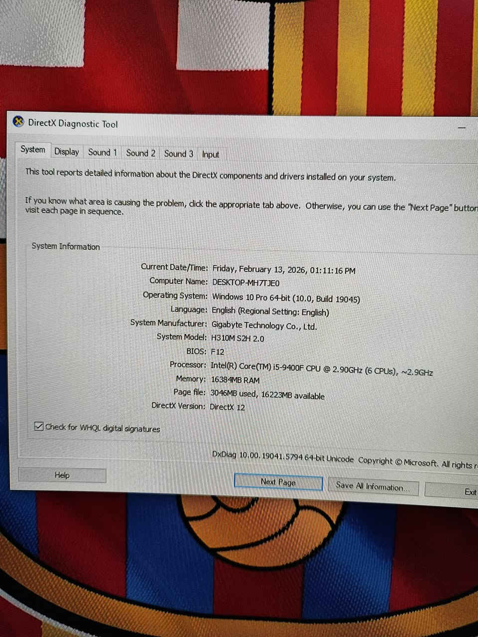 سلام عليكم 
450 الف
1660ti
i5 -9400
رام 16
 Hdd 500
Ssd 256
الكيس نقص باب
***********
بغداد
