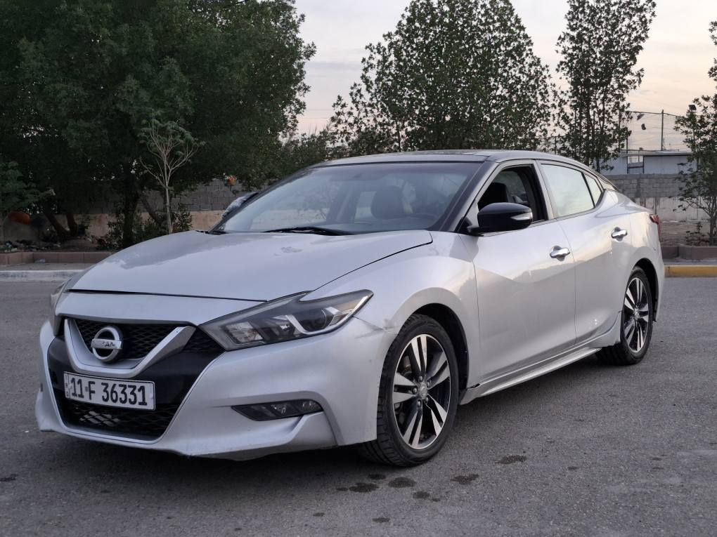 السلام عليكم للبيع او المراوس نيسان مكسيما موديل ٢٠١٨ بلاتينيوم فول مواصفات ١/١
بانوراما 
بصمه 
كشنات جلد +كهرباء 
تدفئه بالكشنات 
تبريد قطعتين
تحكم استيرن شاشه كار بلي انظمه قياده وبعد هواي مواصفات كير ومكينه خير من الله محرك ٣٥٠٠ سته سلندر تخم تاير جديد صدر امامي خلفي نص عمر رقم بغداد انكليزي بأسمي تحويل مباشر حادثها موجود بالمنشور صبغ ٥ قطع السعر ١٢٠ وبيها مجال بسيط 
مكاني الدوره ابو دشير 
رقم الهاتف *********** بغداد, العراق
