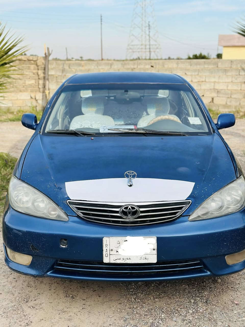 كامري موديل 2003
٦ سلندر 

خليجي

رقم بغداد تحويل مباشر 

سنويه صالحه لغايه 2027

غرفة حلوة

كهربائيات كلها شغاله 

صدر خلفي وامامي جديد 

محرك بدون تنقيص بيه خيط بخار فقط 

تدفئة 🔥 تبريد ثلج 🥶

سيارة متعوب عليها ونظيفة 

ملاحضة مصبوغة عام للجماليه فقط بدون اي ضربه وبدون اي معجون 

السعر 78 وبيها مجال 

مكان صلاح الدين قضاء بلد ***********
