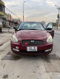 اكسنت خليجيه موديل 2009محرك 1600مكفوله كفاله عامه من صبغ ولبارد وتبديل...