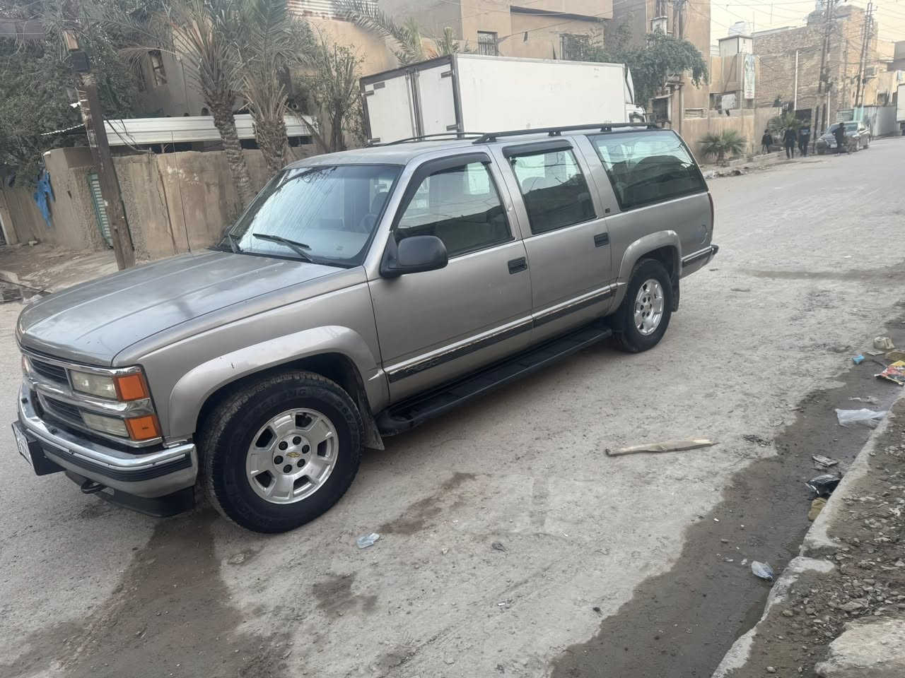 السلام عليكم سيارة جمسي للبيع مديل 99  بغداد خصوصي رقم دولي سيارة جاهزه مكينه 350 كير 700 العنوان بغداد السعر 67وبيهة مجال  الاتصال على الرقم ***********
