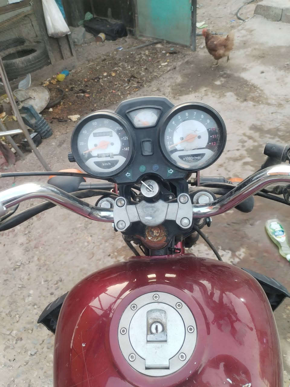 سلام عليكم دراجه لبيع ٥ كير عنوان بغداد زعفرانيه سعر ٦٠٠ الف ***********
