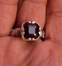 ياقوت أفريقي فرط الرمان اصلي  بصياغه يدويه للبيع مكاني بغداد يوجد توصي...