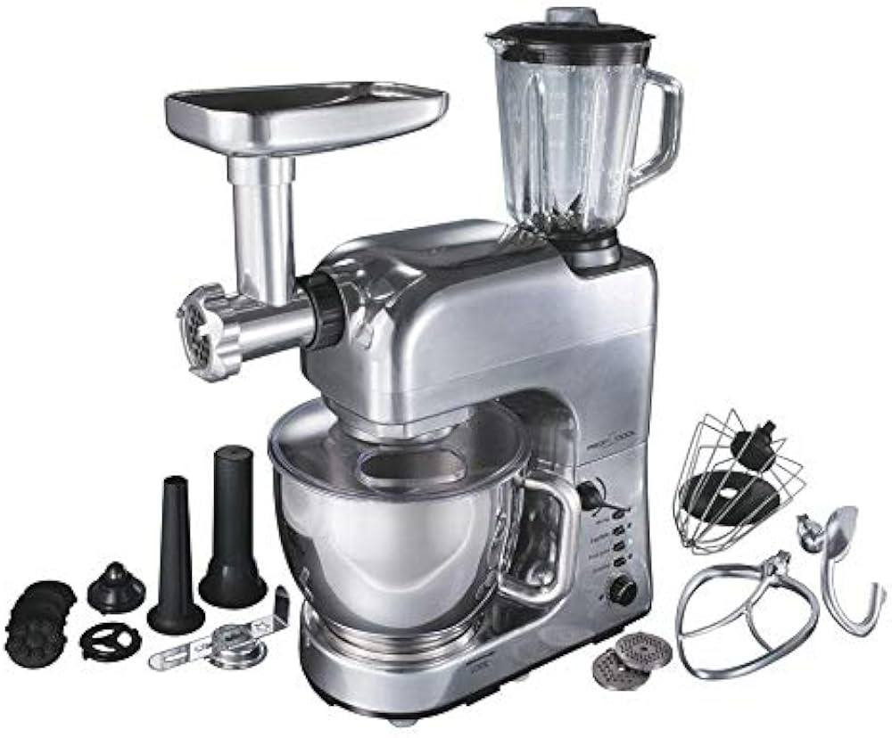 عجانة ومحضرة طعام متعددة الوظائف من ماركة ProfiCook الألمانية (موديل PC-KM 1004 Alu).يتميز هذا الجهاز المتكامل بجمع عدة وظائف في آلة واحدة لمساعدتك في المطبخ   بروفي كوك فضية 1400 واط ستانلس ستيل.المميزات: تحتوي على قفل أمان، وسعة تبلغ 6 لتر تقريباً.الوظائف: تعمل كعجانة، ومفرمة لحم، وخلاط.المواصفات: القوة الكهربائية 1400 واط، ومصنوعة من الألومنيوم والستانلس ستيل. سعره50 الف بسوك جاي تنباع 200 الف وهم مو المانيه


**إذا كنت صاحب هذا الإعلان وتريد حذفه لأي سبب، رجاءا أرسل رسالة إلى الدعم الفني**