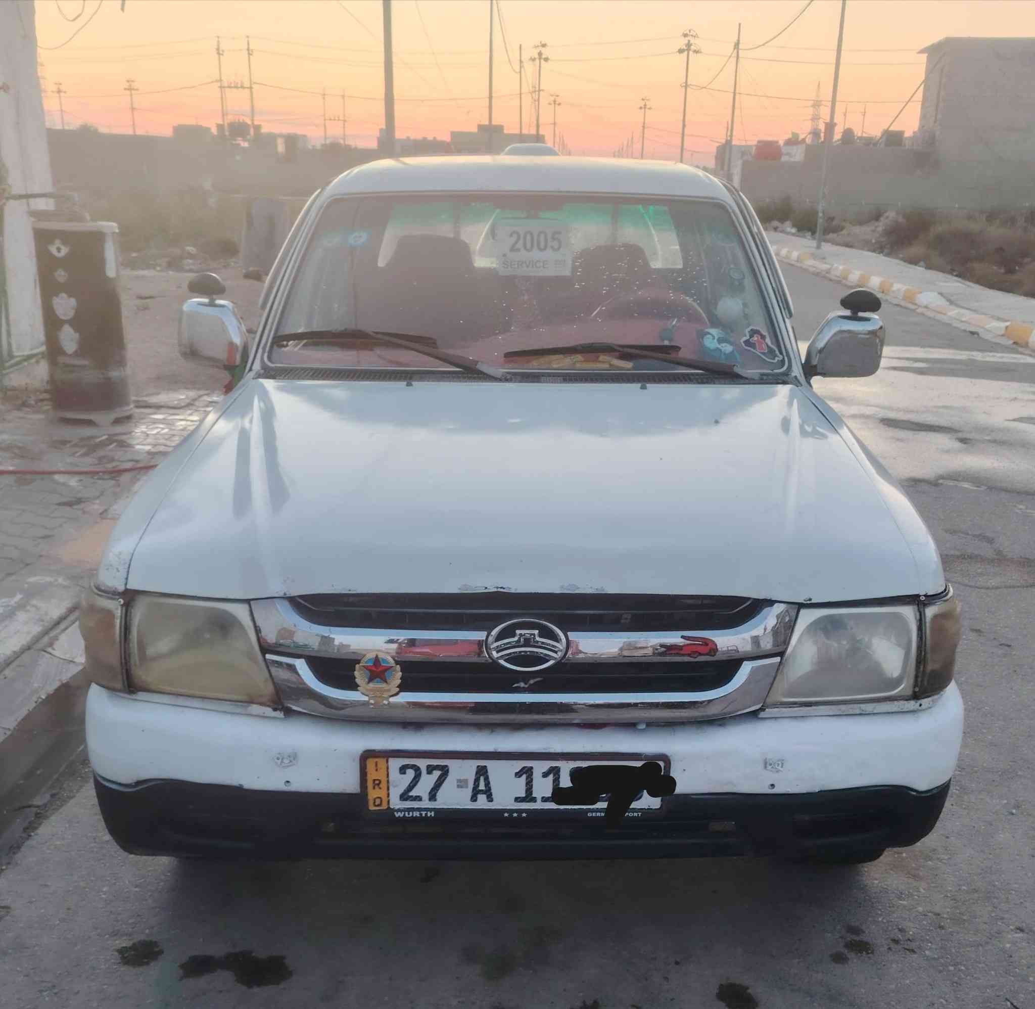 السلام عليكم بيكم دير للبيع موديل 2005 رقم ذي قار انكليزي سنويه 2029 كير مكينه اكسن  مكفول كهربيات شقاله تايرات نضاف المكان واسط قضاء الحي الشراي يتصل وخادم ***********
