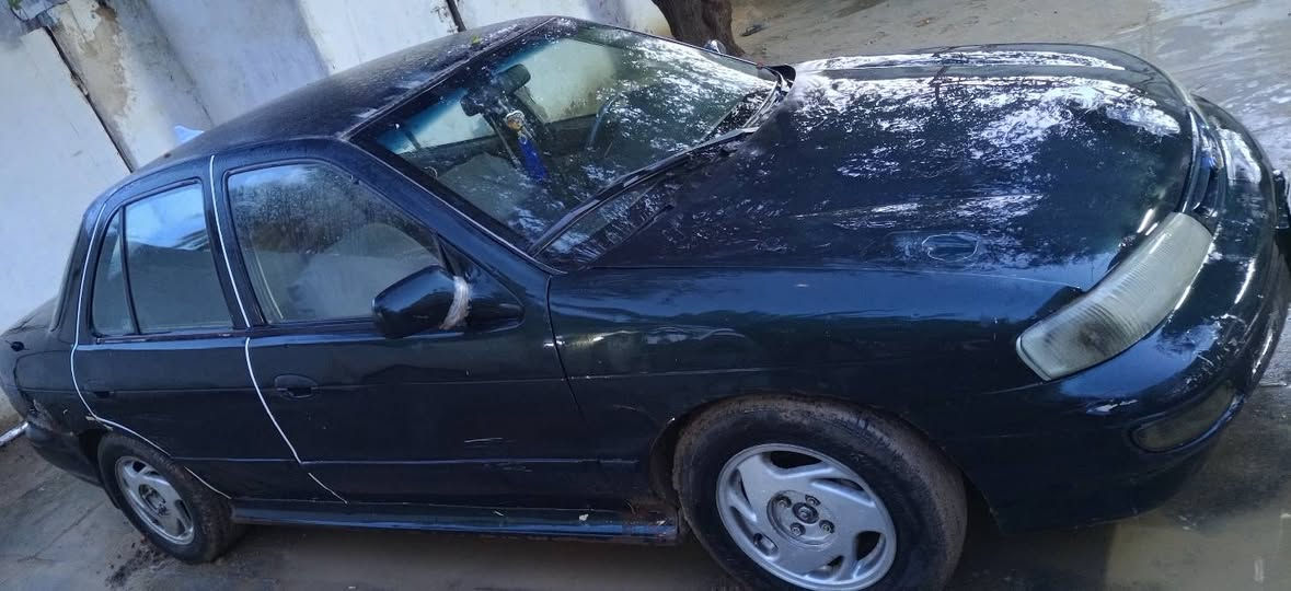 السلام عليكم سياره كيا سيفا موديل 97محرك كير خير من الله تايرات جدد باتري جديد جامه اماميه جديده اشاير لايتات كله شغال سنويه ل28مشروع وطني رقمها نجف تحويل ثان يوم 
السعر 24بيها مجال المكان بابل الطليعه ***********
