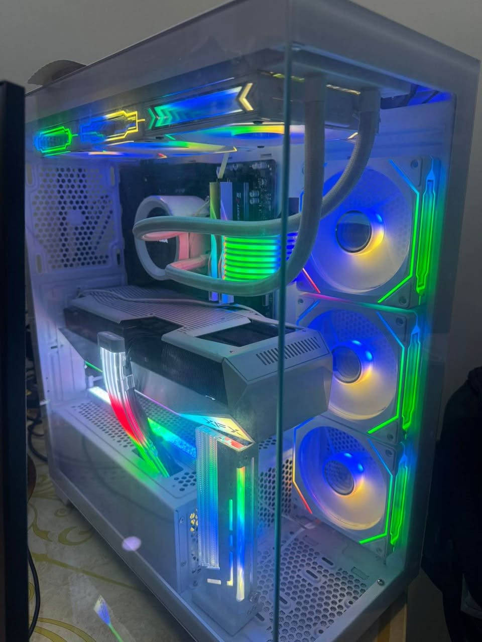 ‏تجميع البيع ‏فقط بدون ‏مراوس 
‏بس مو هذا بورد اللي يجي ويا تجميعة￼ x870-asus rog wifi

R7 7800X3D
X870-A ASUS ROG WIFI DDR5
RAM 32GB 6400 16x2 G.SkILL RGB 
Rx 9070 XT 16GB XFX Mercury 3Fan
M.2 1tb WD GEN4 5000/s
Cooler 360M SAMA ARGB LCD PRO
Psu 1000w Ruix Gold atx5 
Case RUIX A360 PLUS 4fan argb 
كيبل كرت شاشة و بورد rgb 
2,750,000 سعر قفل موجود توصيل بغداد, العراق


**إذا كنت صاحب هذا الإعلان وتريد حذفه لأي سبب، رجاءا أرسل رسالة إلى الدعم الفني**
