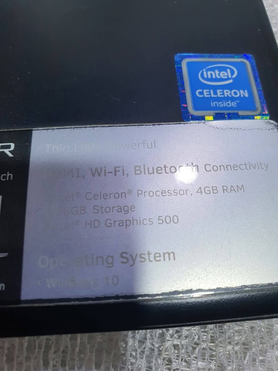 لابتوب ويندوز 10 الذاكره 128 رام 4 السعر 100الف


**إذا كنت صاحب هذا الإعلان وتريد حذفه لأي سبب، رجاءا أرسل رسالة إلى الدعم الفني**