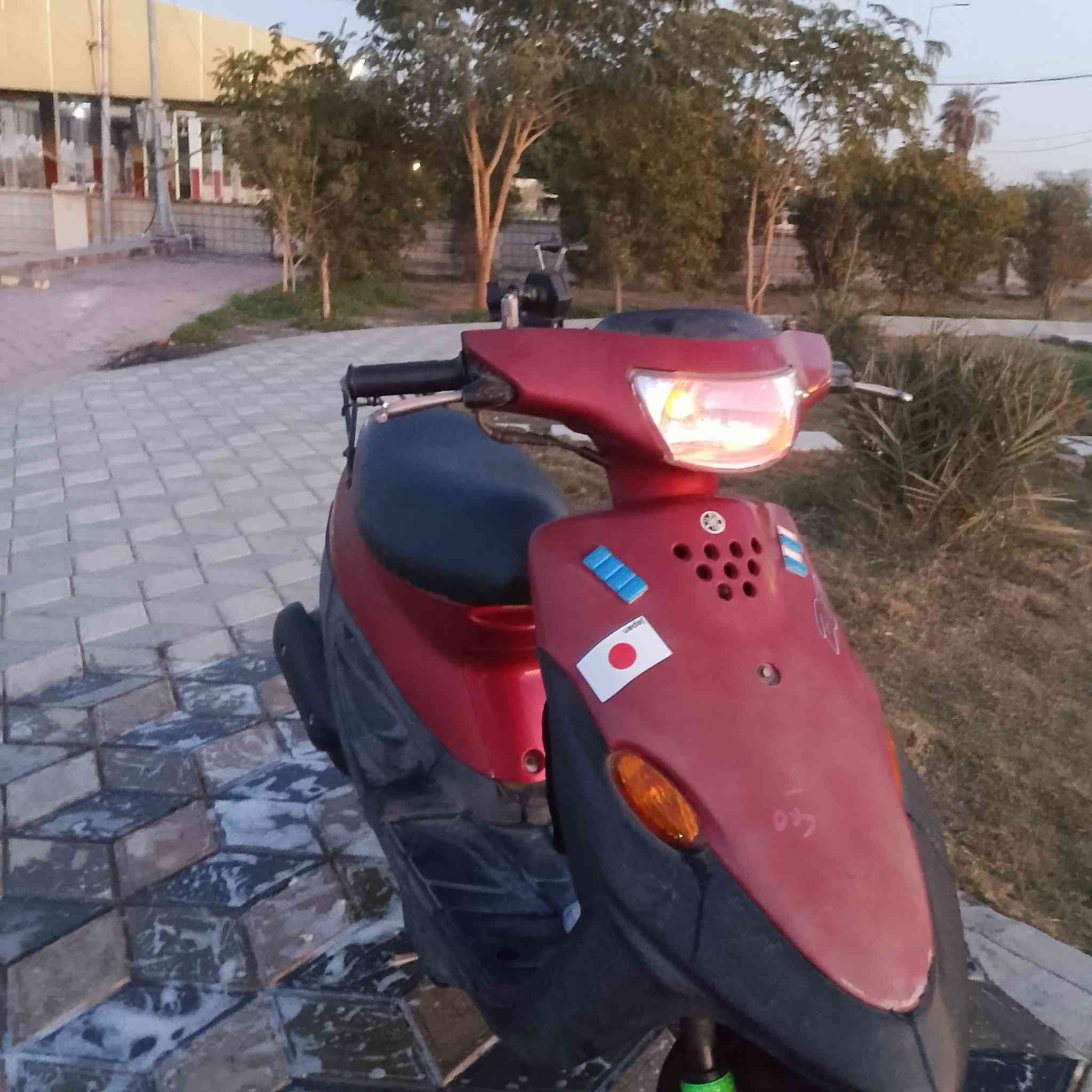 سلام عليكم دراجة للبيع يوماهة تسع ازروف ما صارلهة هواي من طالعة من رمبة وكيل الستفسار علا الرقم ***********
