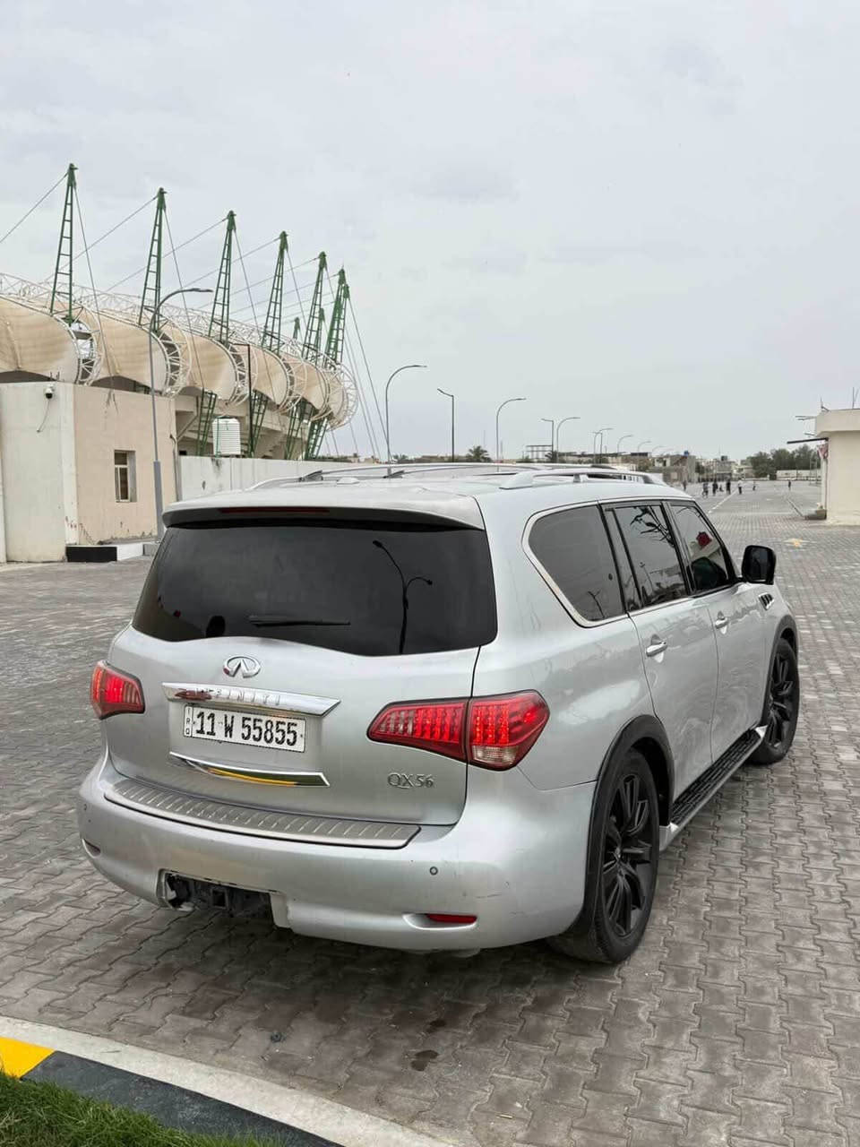 سلام عليكم
للبيع او مراوس 
انفنتي qx56 2012
مكينة 5.6L v8
فول مواصفات Vip 
فتحة سقف
كشنات جلد تدفئه+تبريد
خزن ميموري
تحكم ستيرن جهتين +كهربائي+تدفئه
كشنات خلفية منفصل Vip+تدفئه
صندوك شفط
بصمة تشغيل
5 كامرات
13 سماعه من ماركة Boss
مكينه جديده
 مكينه كير كفاله
حداده 75# 
سياره عليه ادامه كامله من نوزلات و بلكات جدد ومجاول 
ضربته جاملغ وشبر من البنيد بدون دواخل وبيه قطعه بارد
رقم بغداد مميز تحويل ثاني يوم
العنوان بصرة معقل
السعر 158 وبيه مجال لشراي
للاستفسار *********** البصرة, العراق
