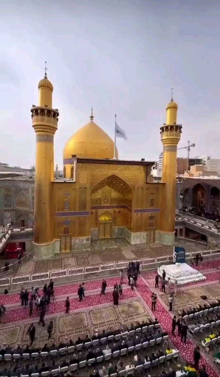 حملة نور الزهراء ع بابل قضاء الهاشمية في حضرة الإمام علي ع وإقامة صلاة المغرب والعشاء في الصحن العلوي الشريف
للحجز مراسلة ومتابعة الصفحة الرئيسية لحملتنا
سيد احمد *********** وات
