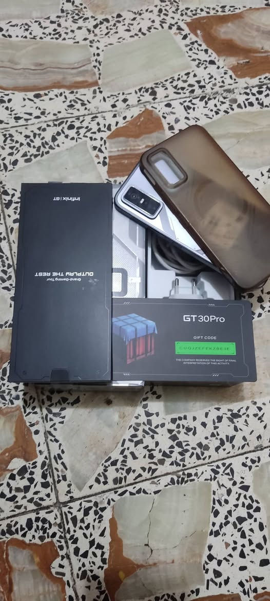 انفنكسGt 30 برو للبيع ما عندي توصيل
غراضة كاملة الجهاز مكفول كفالة عامة
بوبجي 120 فريم سلاسة فول 
كامرتة مفولة 108 ميكا بكسل 
بطارية 5600
شاشة 144 هرتز 
السعر 375 بيه مجال بسيط جدا حك الجية 
مكاني بغداد مدينة الصدر شارع الأورفلي 
للاتصال ***********
