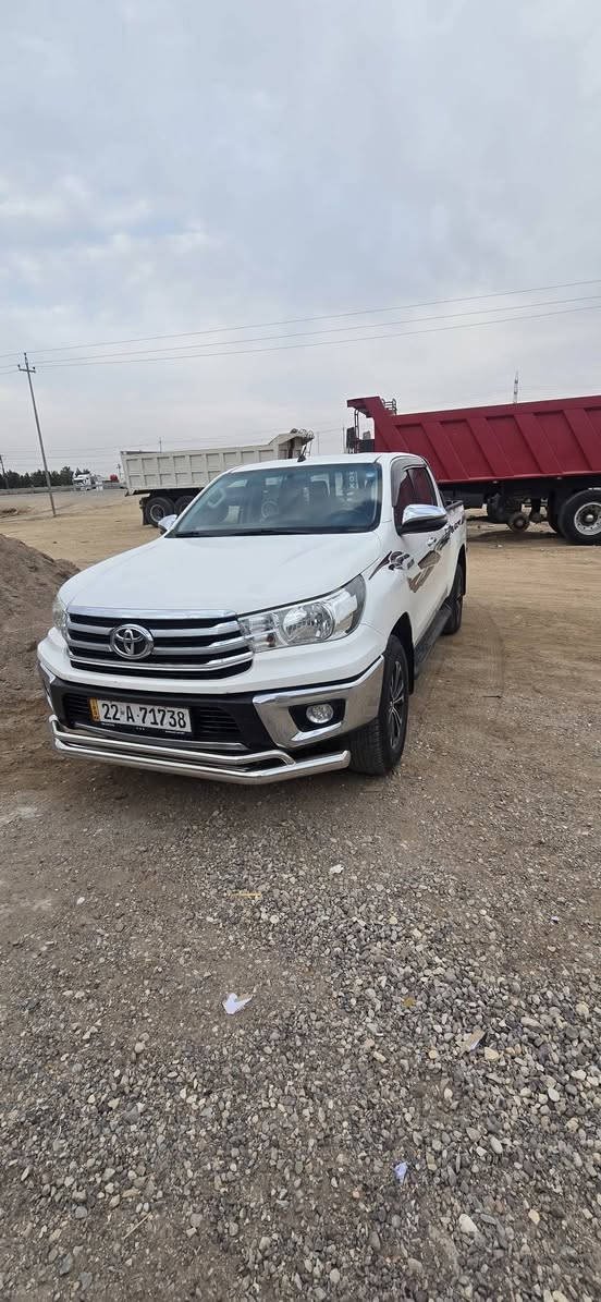 السلام عليكم اللبيع تيوتا هايلوكس  رقم اربيل 
كير اوتماتيك 
تحويل مباشر  موديل 20 مكفوله كفاله عامه 
السعر 265 وبيها مجال العنوان واسط النعمانيه 
الاستفسار اتصل ***********\\\\\***********
