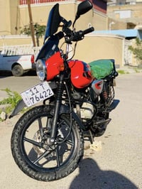 دراجه بوكسر مديل 2021 مرقم بغداد هزة جديده سنوية بأسمي دراجه اي نقص ما...