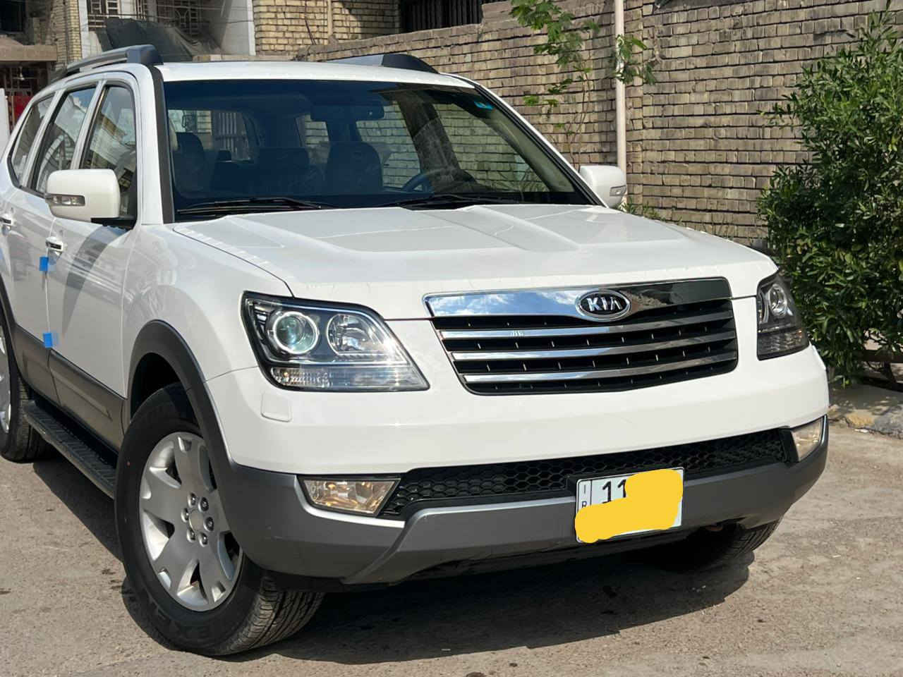 كيا مهافي موديل 2012 خليجي رقم بغداد بسمي
بصمه عدد ٣ 
فتحمه سقف 
٦سلندر ٣٨٠٠ ماء مفتوح 
٧راكب جلد كشنات كهرباء 
فورويل 4x4 نارة وتو بل بيبان ذاكرة كشن خزن ميموري كشن حار بارد 
٣قطع تبريد المس شاشه 
زراك اليت باب خلفي شفط 
كامرة حساس خلفي نيكل يدات تحكم ستيرن مثبت سرعه مري سفط قلاب عل بك بك اليت الد خلفي شاشه 
زيبغي تخم تاير جديد صدرمامي خلفي جديد كير محرك عله وضع شركه برغي ماء مفتوح بيهه مكفوله من صبغ بلستك حديد من بارد وشخط 

***********
