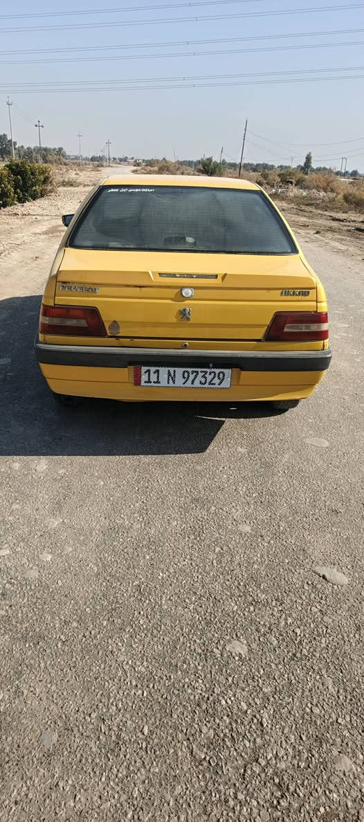 السلام عليكم اخوان بيجو 405 لبيع سياره مصفره هيئه وغرامات سنوية لحد 30 مكان السياره الديوانية السعر 39 وبيه مجال 
ملاحظه المكينه مستحقه الاتصال على هاذه الرقم ‏‪***********‬‏
