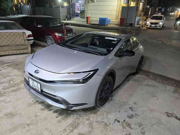 تويوتا بريوس 2024 هايبرد
السيارة ماشية 30 mi
السيارة فول مواصفات ماعدا البانوراما
المواصفات:
1-هاند بريك كهربائي
2-رادارات 360 درجة
3-تحديد مسار
4-حساسات امامية وخلفية
5شاشة كاربلاي
6-كروس سرعة
7-نقطة عمياء
8-كشنات مخمل
9-حساس ماسحات
10-حساس انارة
11-ويل +كب
12-منضومة زنون بلادي
3-انذار خارج مسار

السيارة حادثها كلش حلوو فقط بنيد صبغ الجاملغ الايسر بارد السيارة خير من الله مال بيت على ايد بنيه

السعر/173 وبي مجال حك الجية
مكان السيارة بغداد
للاستفسار
***********
***********
