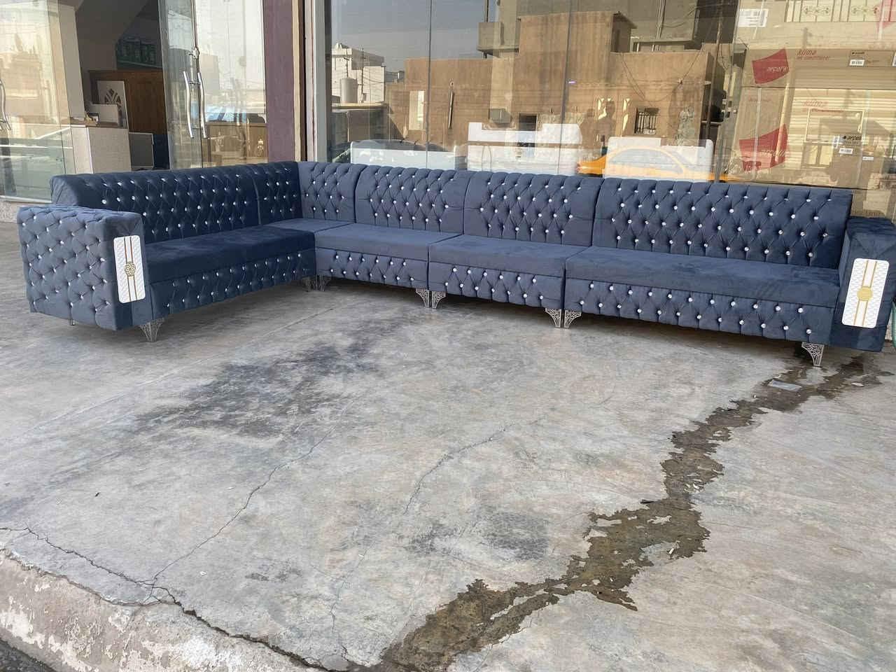 @إشارة عروض رمضانيه تفليش لاسعار يم  معمل ومعرض وكيع القنفات التركيه وديوان ستندر (7)متر 325🛋️😍
رقم ‭0771 001 4690‬
رقم ***********
رقم ‭0782 445 8461‬
