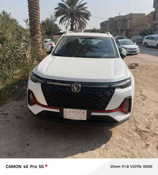 تشانجان cs35blus
موديل ٢٤ فول مواصفات ١/١
مكفولة كفاله عامه من الضربه والصبغ
بانورامه
فتحه 
رادار تفاعلي قيادة ذاتية 
كامرات ٦ 
ايرباك ٦
كير اتو ٧ نمر 
صندوق كهربائي 
تشغيل عن بعد 
تبريد قطعتين 
حجم الاطار ١٨
وهناك المزيد من المواصفات الاخرى 
السعر/١٥٠ ورقه 
موبايل/***********
