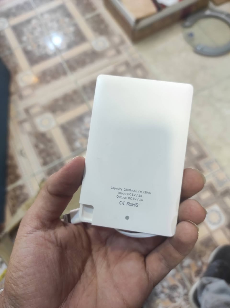 متاح باور بانك سفر شلع ٢٥٠ قطعه قفل قطعه الف دينار


**إذا كنت صاحب هذا الإعلان وتريد حذفه لأي سبب، رجاءا أرسل رسالة إلى الدعم الفني**