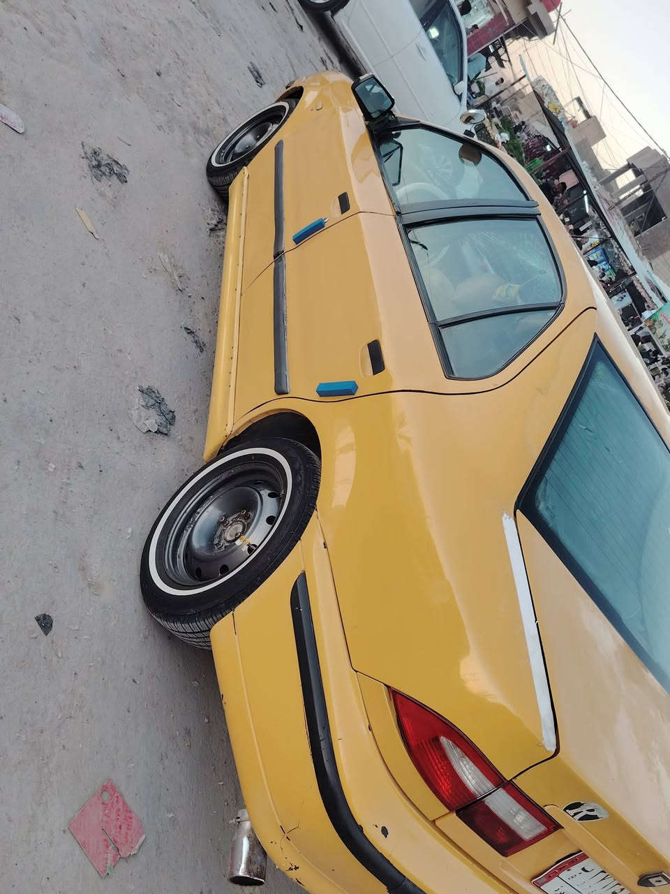 سلام عليكم سمن موديل 11 رقم بغداد بسمي سياره تخم تاير حداديه خير من الله مكينه وكير كفاله بيها حادث جاملغ المامي تبديل وبنيد رش فقط مكاني بابل الحصوه وهاذه رقمي ***********
