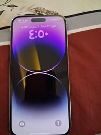 14برو ماكس ذاكرة 256 بطارية 83بلادية جهاز ماستر عربي شرق اوسط AAA  جها...