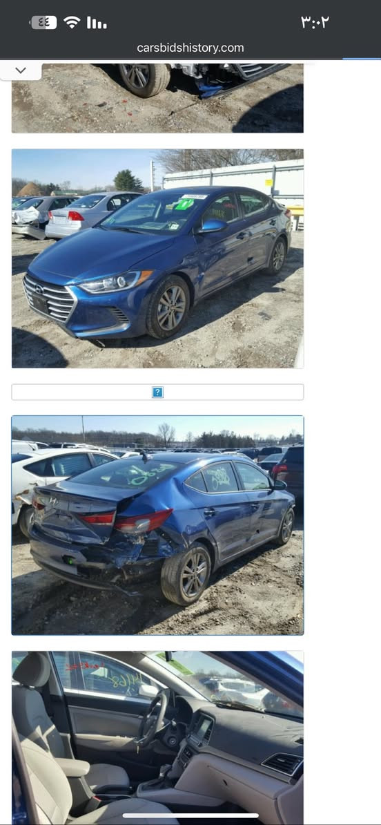 إعلان بيع سيارة: هيونداي إلنترا 2017
تفاصيل السيارة:

• النوع: هيونداي إلنترا GLS.

• الموديل: 2017.

• المواصفات: وارد أمريكي.

• المسافة المقطوعة: ما بين 100,000 إلى 109,999 كم.

• اللون: أزرق (نص فل).

• المحرك: 2.0L، 4 سلندر، بحالة ممتازة.

• ناقل الحركة: قير أوتوماتيك بحالة ممتازة.

الميزات والمواصفات الإضافية:

• شاشة كبيرة.

• كاميرا خلفية.

• تحكم كامل بالمقود (ستيرن).

• نظام تكييف (تبريد) بارد جداً.

• السيارة نظيفة جداً ومخدومة (استخدام شخصي).

• جاهزة للاستخدام المباشر ولا تحتاج لأي مصاريف.

• ملاحظة: السيارة بدون فتحة سقف وبدون نظام بصمة.

معلومات البيع:    
***********.الهاتف   

• السعر المطلوب: 12,000 دولار (شدة و20 ورقة) - السعر مناسب مع مجال بسيط للتفاوض
