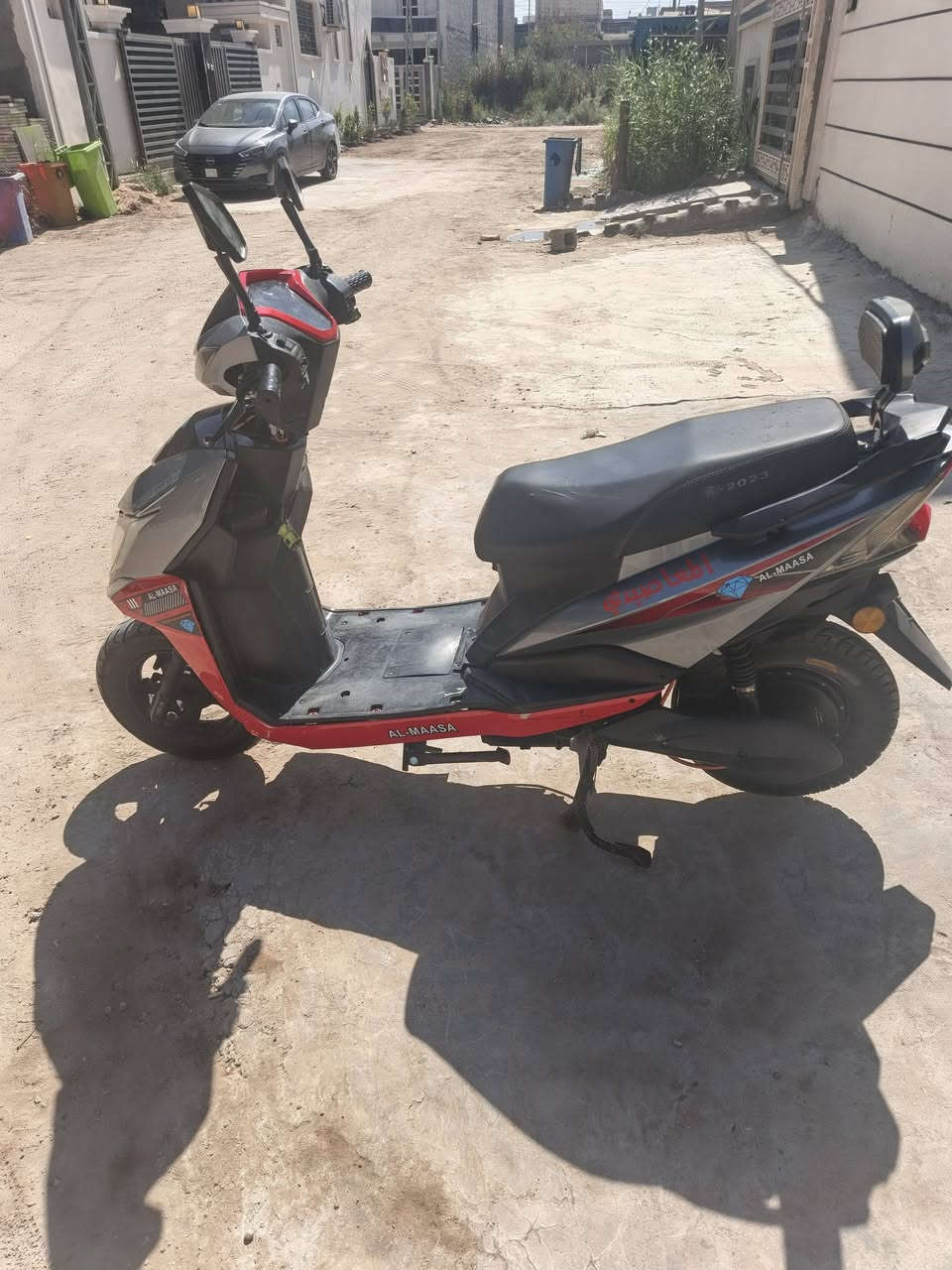 السلام عليكم دراجه بطريات عل فحص للبيع بسعر 250 وبيها مجال العنوان فلوجه شارع ابو النسوره رقم واتساب***********
