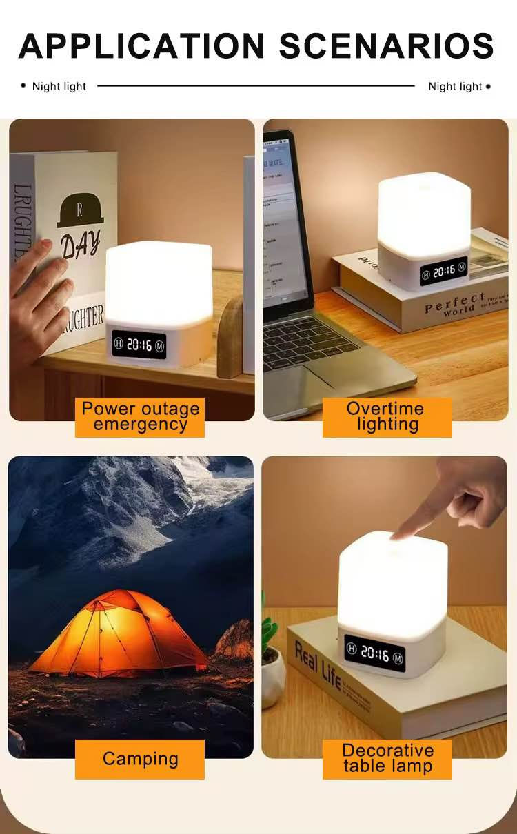 ضوء ليلي محمول باليد
الميزات الرئيسية: يتميز هذا المصباح الليلي بأنه محمول باليد ويعمل بلمسة زر، وله خاصية مؤقت، وشاشة عرض رقمية تُظهر الوقت في الصورة).
الشحن: يمكن شحن الجهاز باستخدام منفذ شحن من النوع C (Type-C).
الوظائف: هو مصباح متعدد الوظائف، خفيف الوزن وصغير الحجم، ويمكن استخدامه كمصباح يدوي محمول أو كمنبه.
الاستخدام: يمكن استخدامه في غرف النوم أو أثناء التخييم. 
(الارتفاع 9 سم —العرض 7 سم ) بغداد, العراق


**إذا كنت صاحب هذا الإعلان وتريد حذفه لأي سبب، رجاءا أرسل رسالة إلى الدعم الفني**