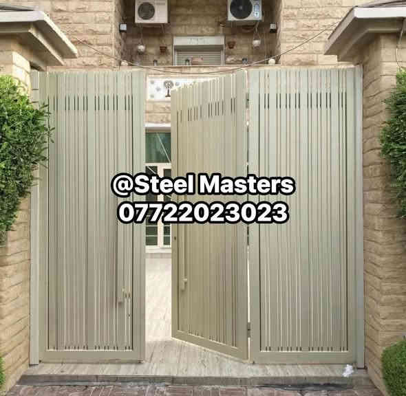 🛑نقدا & بالتقسيط 
ورشة Steel Masters لأعمال الحدادة 

تنفيذ وتوريد باب حديد تشكيل 

✅ تصميم عصري يناسب جميع المداخل 
✅ خامات حديد عالية الجودة لضمان الصلابة والمتانة 
✅ تنفيذ دقيق وتشطيب احترافي لضمان افضل النتائج 

📐 تصميم عملي  _ متين وامن متناسق مع الواجهات الحديثة 

تنفيذ فعلي من ورشة #steel_masters

📍 للتواصل والاستفسار:
+964 ***********
العراق_بغداد
