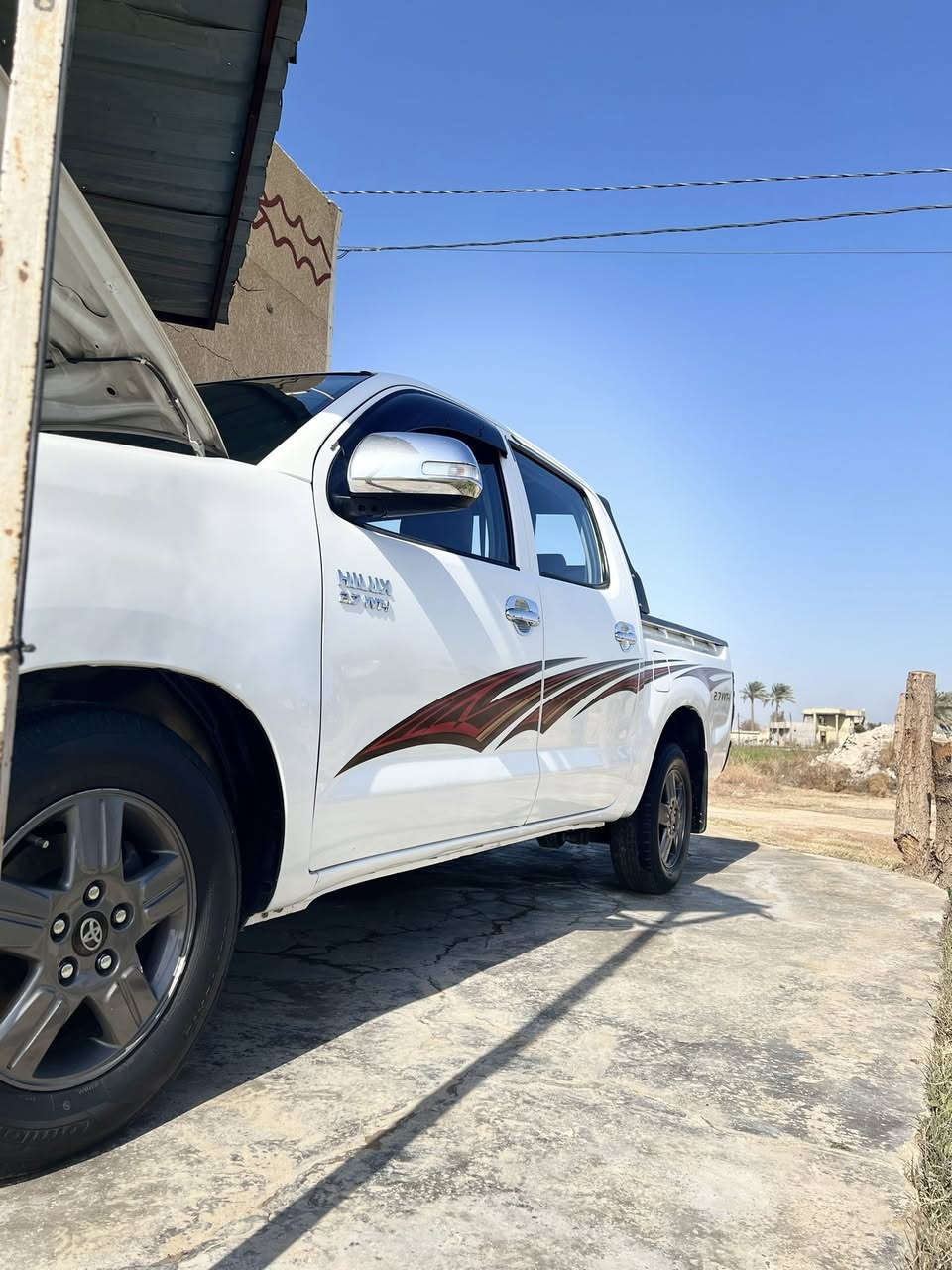 السلام عليكم. للبيع بدون مراوس هايلوكس ١٤ شاصي ١٢ مكفوله من صبغ وتبديل وفتح بيها بارد مكانين فقط ممشاها ١٧٥ الف كيلو رقم بغداد انكليزي بسمي هزه جديده كير اتوماتيك محرك مكفول على الشركه لا تنقيص ولا تبخير ولا راجز سياره جديده ونظيفه بالعافيه على الياخذها مسستمه وجاهزه حتى اللايت منظومة زنون سعرها ٢١٥ مكانها بغداد المحموديه رقم الهاتف ***********
***********
