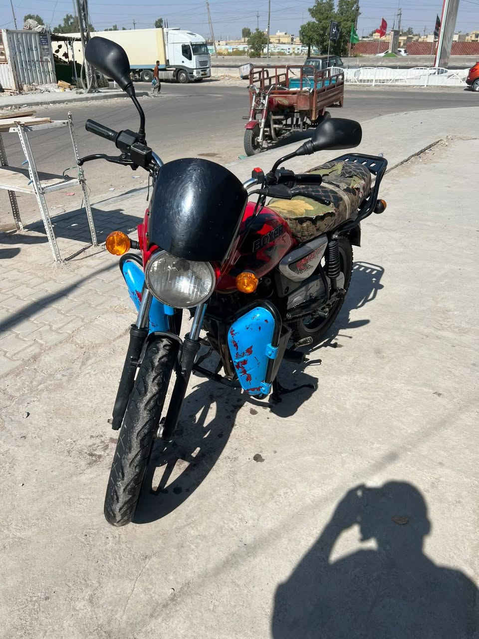 بوكسر موديل 21دراجه خير من الله اوراق اصولي مجفته تجفيت مضبوط كهربائيات كلها شغاله تجي وتشوف كدام عينك
#سعرها مليون و 150وبيها مجال مكان بغداد الحسينيه 

#رقم_الهاتف ***********
بوكسر موديل 21دراجه خير من الله اوراق اصولي مجفته تجفيت مضبوط كهربائيات كلها شغاله تجي وتشوف كدام عينك
