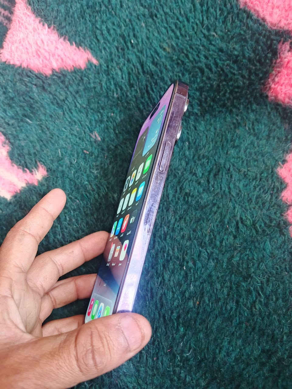 السلام عليكم 14 برو ماكس مكفول للمراوس باقل ذاكرة 256 بطارية 100 مبدل شاشة وبطارية اصليات مكاني بغداد حي نصر بي مشكلة صغيرة الجهاز يرست روحة كل 5 دقايق اثناء الستخدام


**إذا كنت صاحب هذا الإعلان وتريد حذفه لأي سبب، رجاءا أرسل رسالة إلى الدعم الفني**