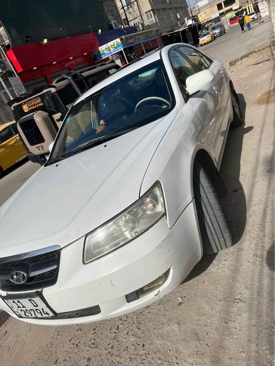 سوناتا 2006 خليجي كامله مكمله جاهزه من كل شي تبريد تدفئة  صدر امامي خلفي تايرات باتري كله جديد محرك 6 سلندر 3300 
رقم انكليزي بغداد جديد باسمي ترايك من زاخو للبصرة . السعر 90 ورقه 
مكاني بغداد *********** بغداد, العراق
