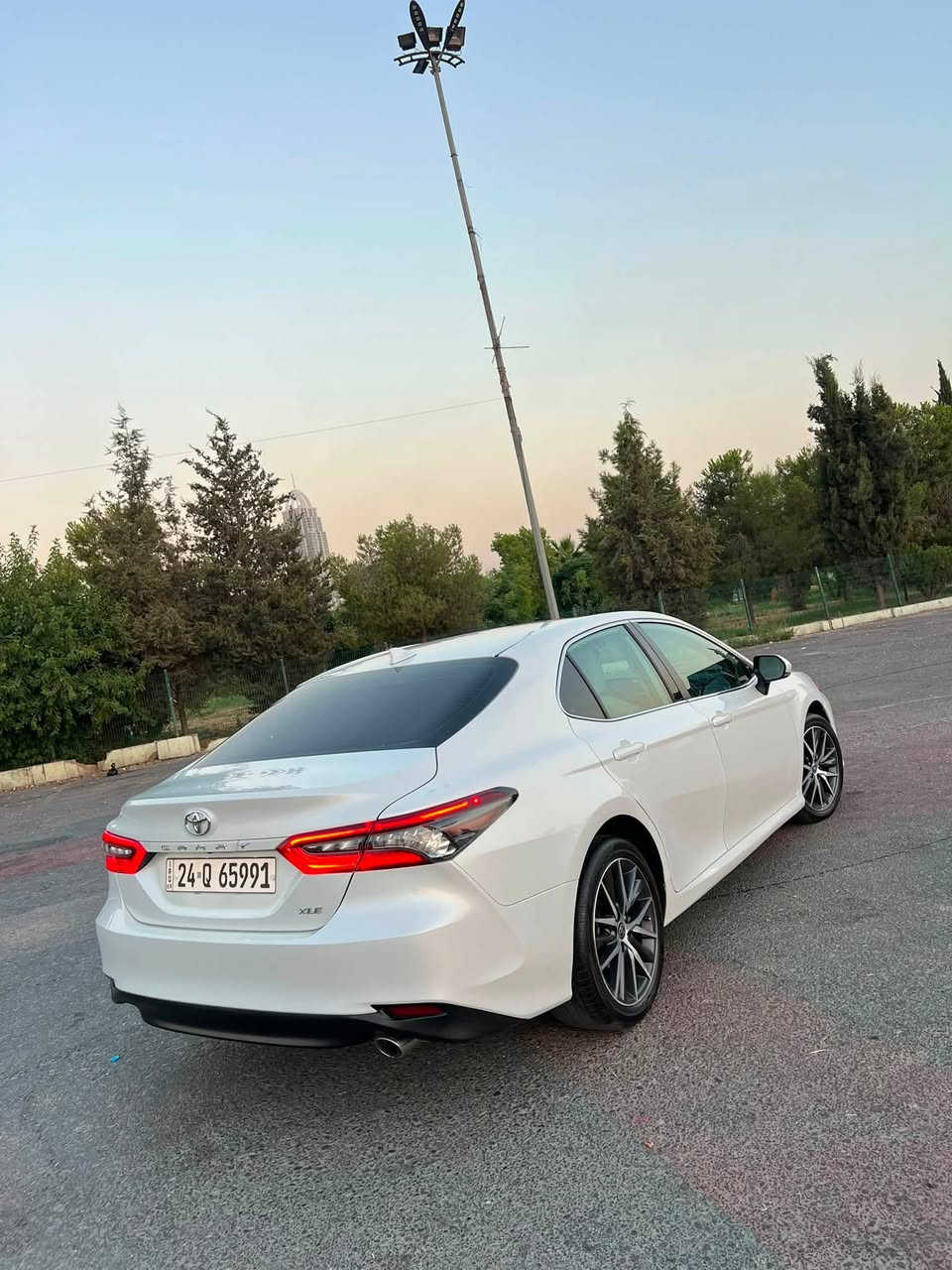 Toyota Camry Xle 2024
فول مواصفات بدون فتحة 
ضرر سيارة جاملغ بدل بيلادي 
شبر باب صبغ بدون دواخل بدون ارباك 
ماشي ٢٤ الف
مكان اربيل 
سعر ٢١٨ ورقة مجال بسيط 
واتساب ***********
