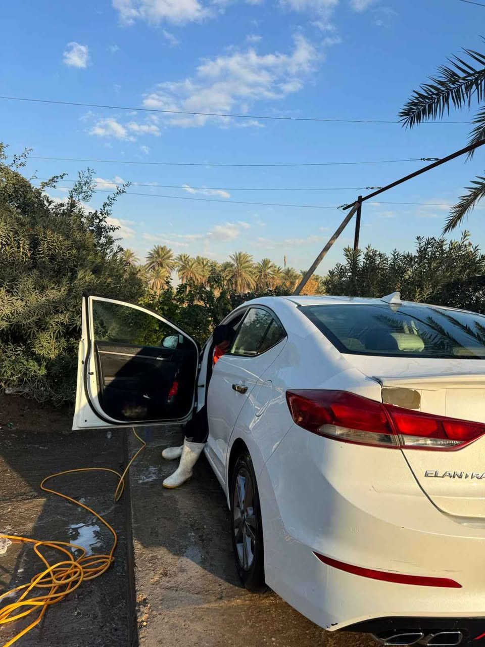 النترا 2018 وارد امريكي 
مكينه 2000 دوش
كير at
سياره بيه حالوب كله ليبل فقط حالوب وقبل كم يوم سويت حادث من الخلف قبق جنطه مصلح وكامل
السعر 107 وبيه مجال
***********
اتصل وبيك خير وتدلل ديوانية, القادسية
