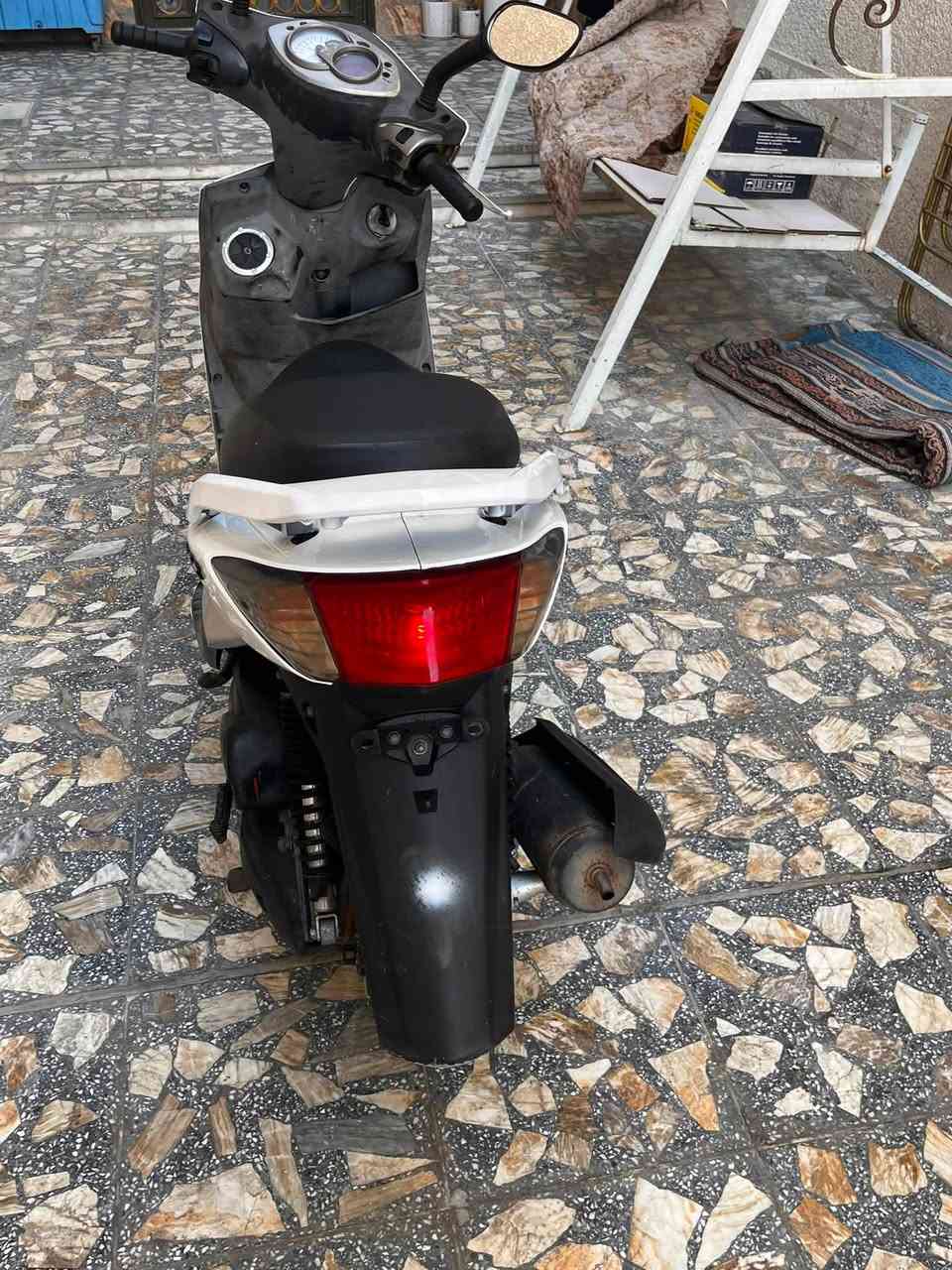سلام عليكم دراجة سكنس فحل نوزل الدراجة كفالة عامة كهربأيات كاملة دراجة ما مفتوحة فول نضافة العنوان بغداد حي اور هاذ رقمي للتواصل *********** السعر واحد 150
