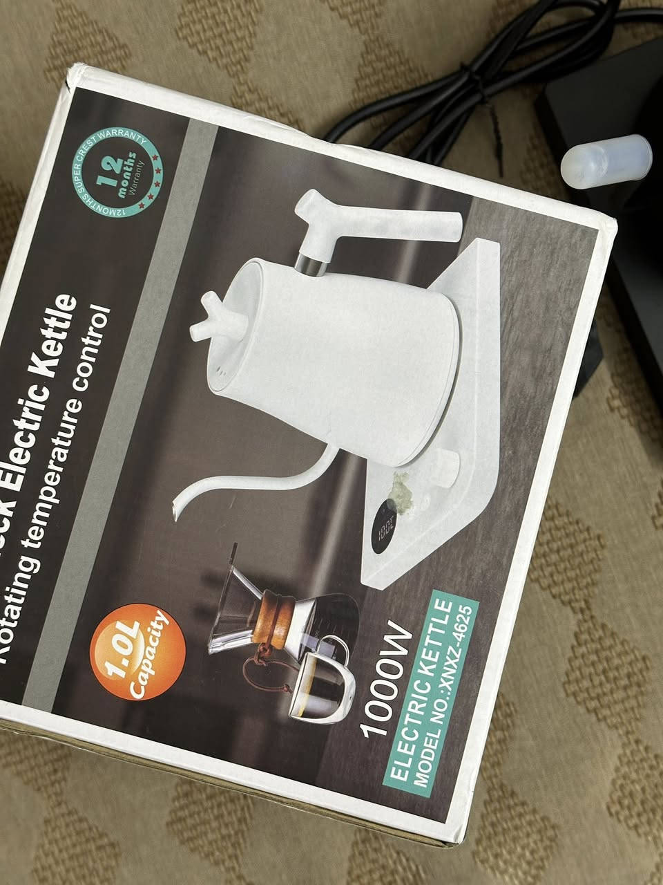 للبيع غلاية v60 جديدة فقط مشتغلة للفحص 🌙🤍
توصيل لكل محافطات العراق


**إذا كنت صاحب هذا الإعلان وتريد حذفه لأي سبب، رجاءا أرسل رسالة إلى الدعم الفني**