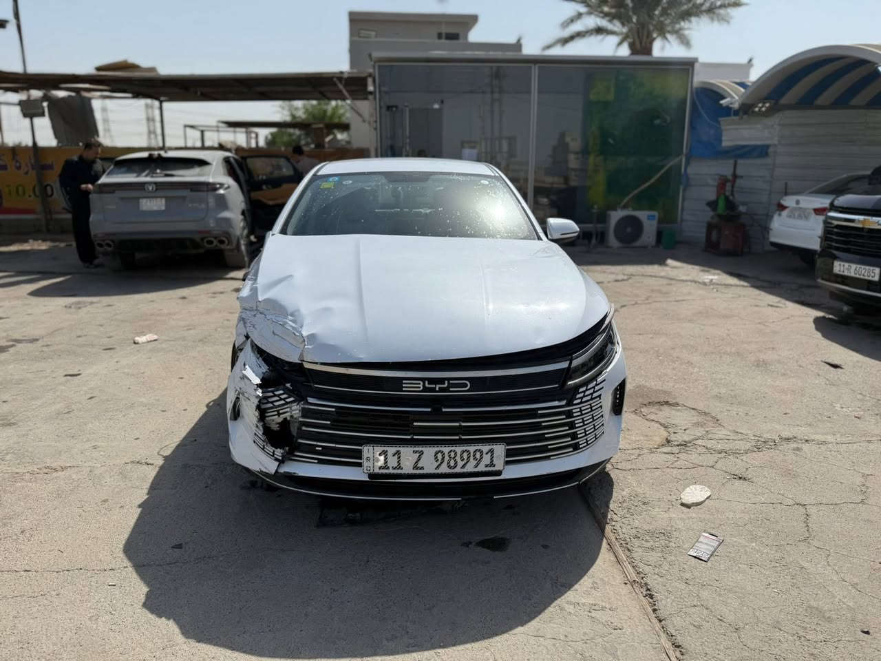 السلام عليكم BYD دستروير رقم بغداد 2025
بيهة حادث شغاله وتمشي بدون ايرباك السعر 87 العنوان بغداد الدوره 
***********
