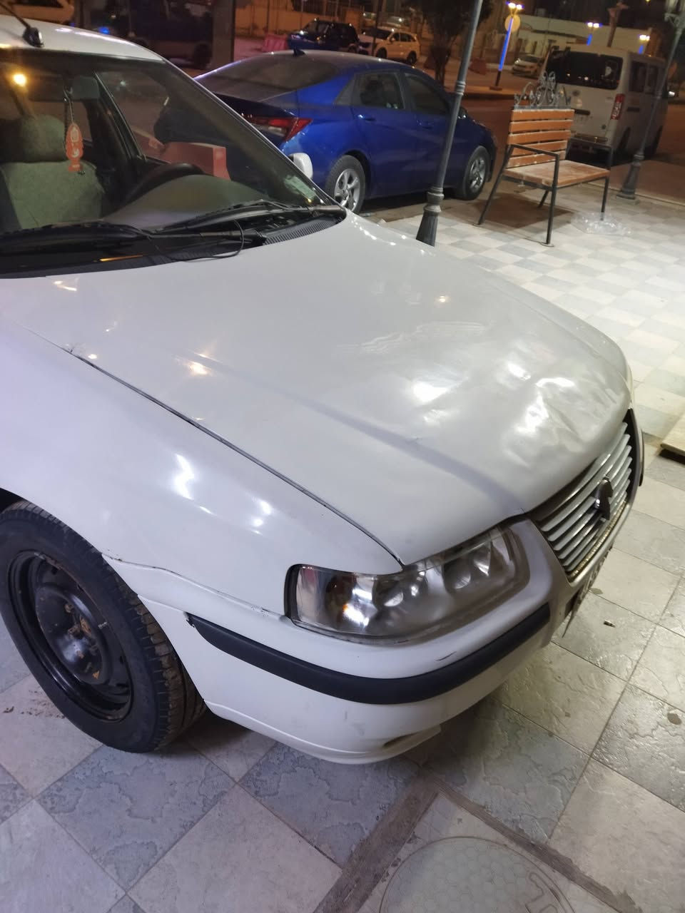 سمند ناطق 10 رقم قادسية 
مكفولة عدا البنيد مرجع بارد مكاني ديوانية السعر 40 وبيها مجال ***********
