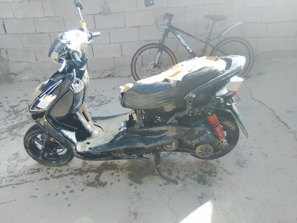 ‏دراجة سكنس نثيه 140ياباني كهربائيات شغله طفت فجه ولفات علكت يمكن مكان اللطيفيه حي السلام لاستفسار اتصل ***********ك ***********واتس
