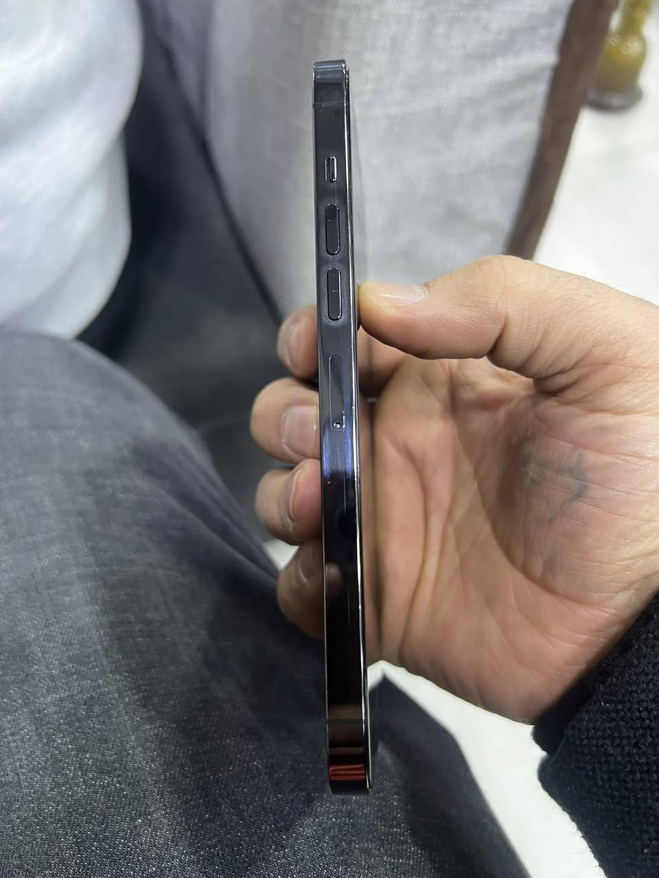 13برو ماكس  لون اسود ذاكره 128
بطاريه 91 جهاز كبس ضد المآي شرط 

السعر 565 ألف 

***********
