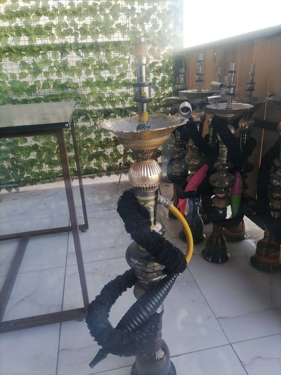 سلام عليكم نراكيل لبيع طه ١٠ قطع القطعه ٦٠ وبيه مجال مكان بغداد حي العامل رقم الهاتف *********** وت

