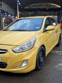 اكسنت 2015 وارد امريكي  رقم بغداد  حادثها جاملغ وربع البنيد جهة السايق...