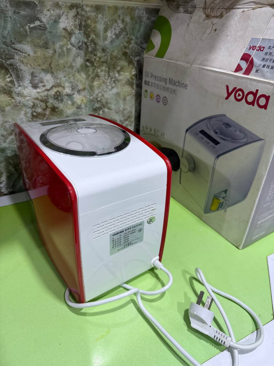 معصاره منزليه جديده استخدام مرتين فقط 
ماخذيها 150 سعرها 75 قفل من الاخير النجف, العراق


**إذا كنت صاحب هذا الإعلان وتريد حذفه لأي سبب، رجاءا أرسل رسالة إلى الدعم الفني**